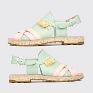 New Camper Twins Multi Color Sandals Size Women's 41